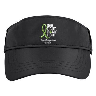 Her Fight Is My Fight Nephrotic Syndrome Awareness Adult Drive Performance Visor