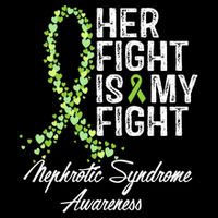 Her Fight Is My Fight Nephrotic Syndrome Awareness 16 in Basic Backpack