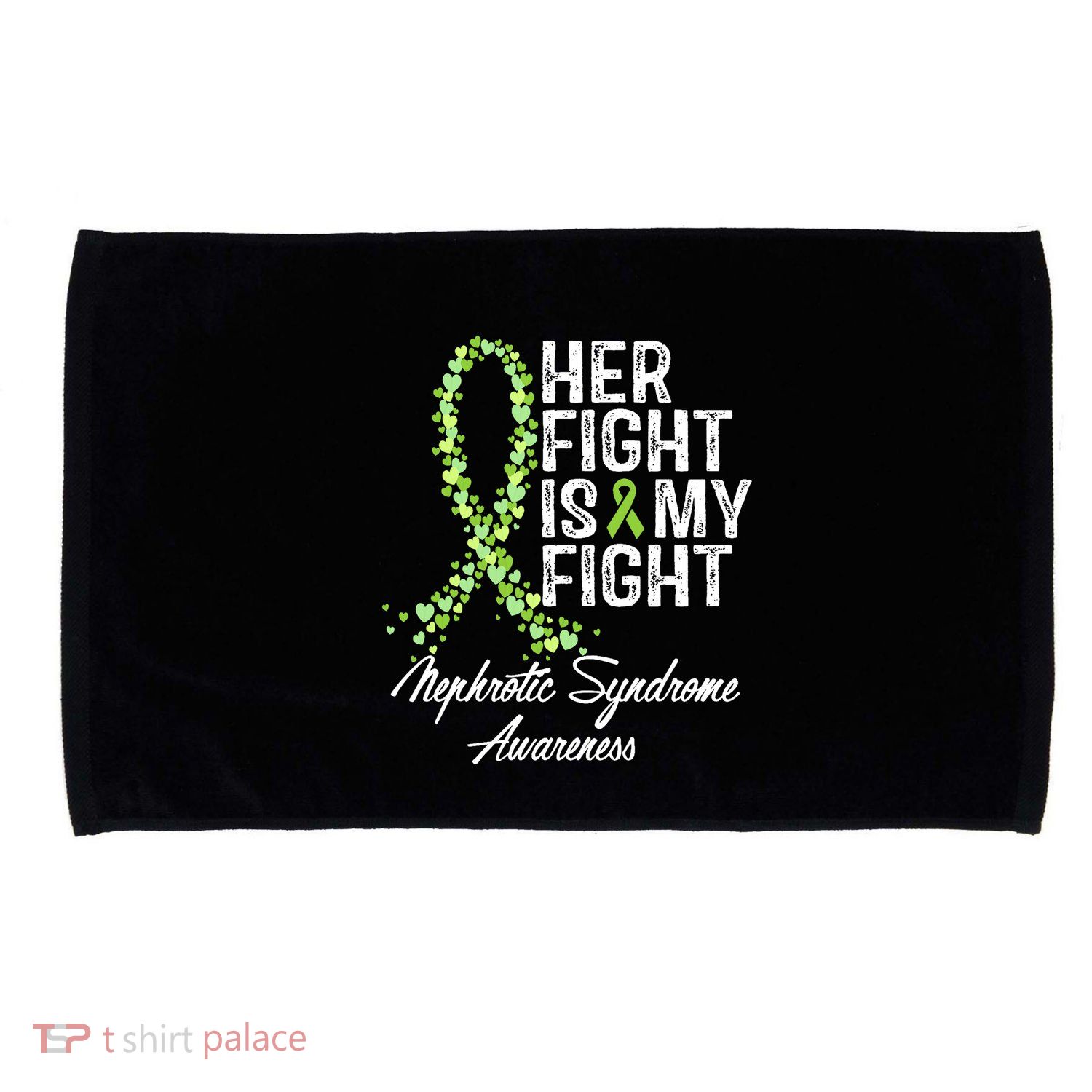 Her Fight Is My Fight Nephrotic Syndrome Awareness Microfiber Hand Towel