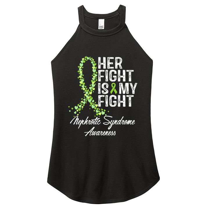 Her Fight Is My Fight Nephrotic Syndrome Awareness Women's Perfect Tri Rocker Tank