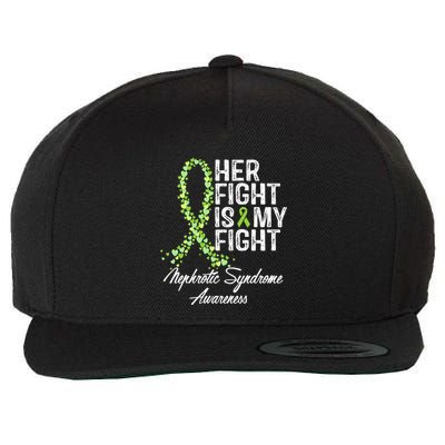 Her Fight Is My Fight Nephrotic Syndrome Awareness Wool Snapback Cap