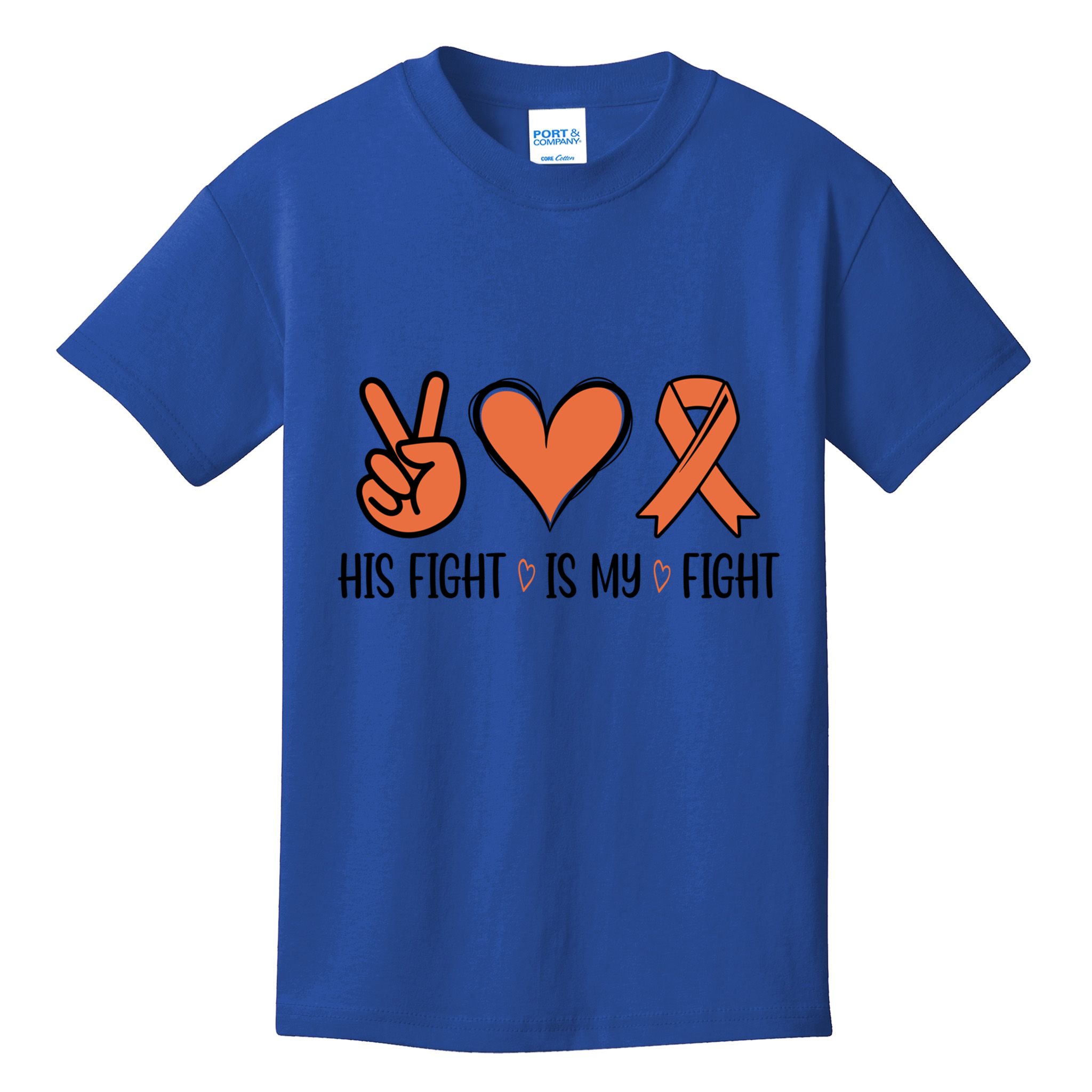 His Fight Is My Fight Great Gift Kids T-Shirt