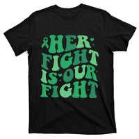 Her Fight Is Our Fight Liver Cancer Support Squad T-Shirt