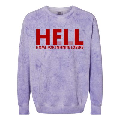 HFIL Home For Infinite Losers Hell Colorblast Crewneck Sweatshirt