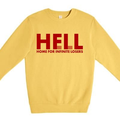 HFIL Home For Infinite Losers Hell Premium Crewneck Sweatshirt