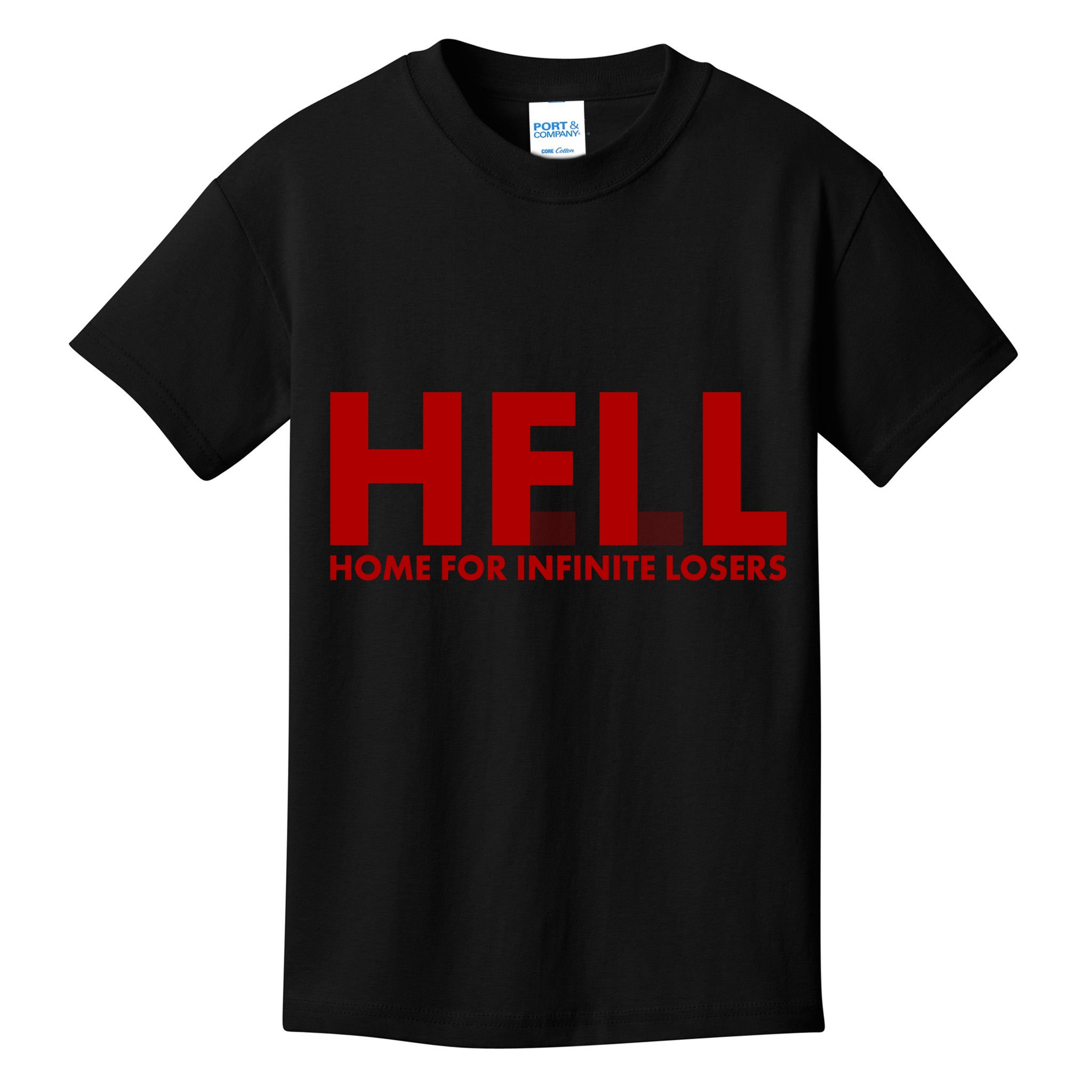 HFIL Home For Infinite Losers Hell Kids T-Shirt