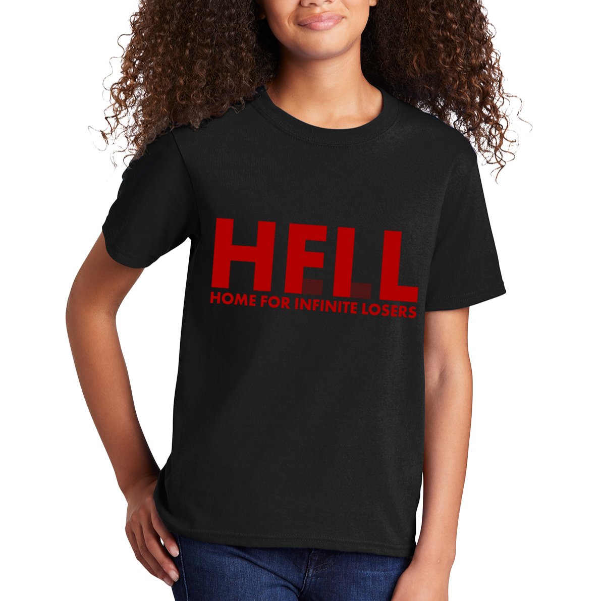 HFIL Home For Infinite Losers Hell Kids T-Shirt