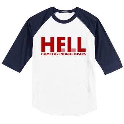 HFIL Home For Infinite Losers Hell Baseball Sleeve Shirt