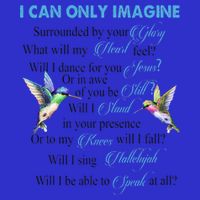 Hummingbirds Faith Jesus I Can Imagine Christian Religious Toddler T-Shirt