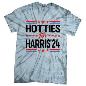 Hotties For Kamala Harris 2024 Tie-Dye T-Shirt