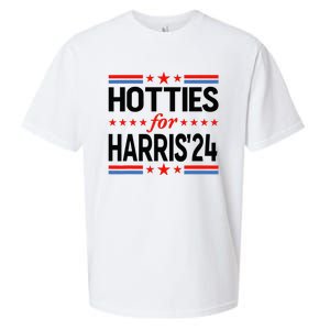 Hotties For Kamala Harris 2024 Sueded Cloud Jersey T-Shirt