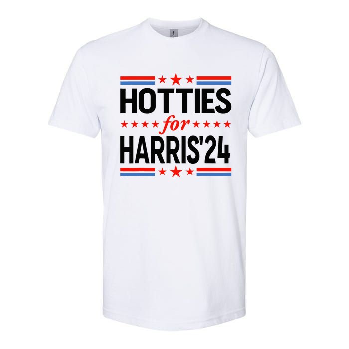 Hotties For Kamala Harris 2024 Softstyle CVC T-Shirt