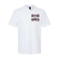 Hotties For Kamala Harris 2024 Softstyle Adult Sport Polo