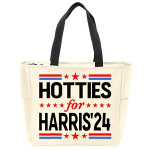 Hotties For Kamala Harris 2024 Zip Tote Bag