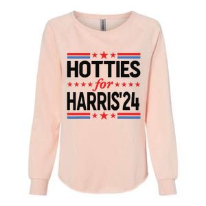 Hotties For Kamala Harris 2024 Womens California Wash Sweatshirt