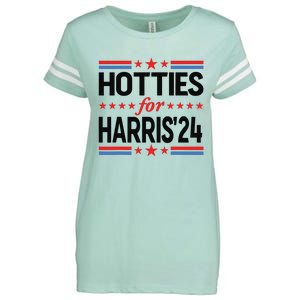 Hotties For Kamala Harris 2024 Enza Ladies Jersey Football T-Shirt