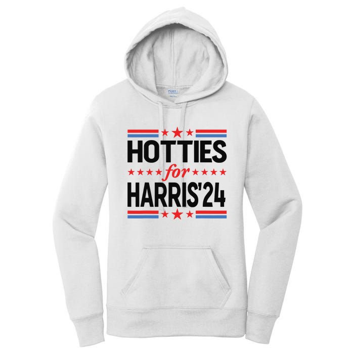 Hotties For Kamala Harris 2024 Women's Pullover Hoodie