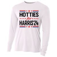 Hotties For Kamala Harris 2024 Cooling Performance Long Sleeve Crew