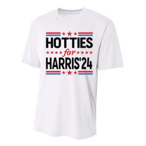 Hotties For Kamala Harris 2024 Performance Sprint T-Shirt