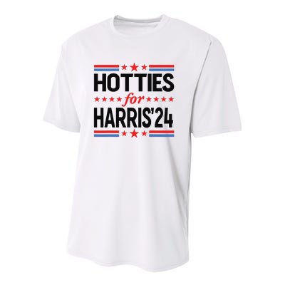 Hotties For Kamala Harris 2024 Youth Performance Sprint T-Shirt