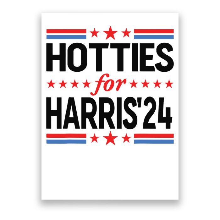 Hotties For Kamala Harris 2024 Poster