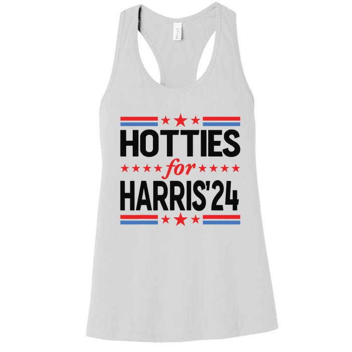 Hotties For Kamala Harris 2024 Women's Racerback Tank