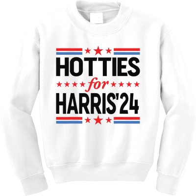 Hotties For Kamala Harris 2024 Kids Sweatshirt