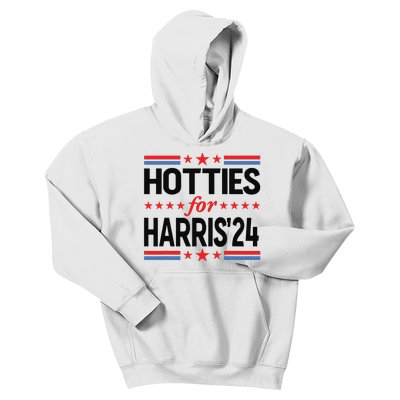 Hotties For Kamala Harris 2024 Kids Hoodie