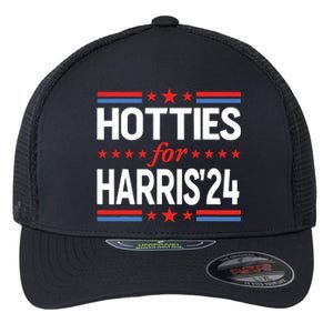 Hotties For Kamala Harris Flexfit Unipanel Trucker Cap