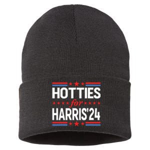 Hotties For Kamala Harris Sustainable Knit Beanie