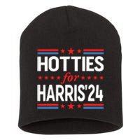 Hotties For Kamala Harris Short Acrylic Beanie