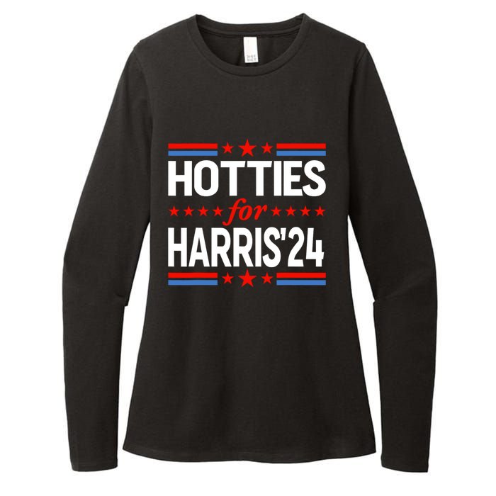 Hotties For Kamala Harris 2024 Womens CVC Long Sleeve Shirt