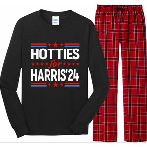 Hotties For Kamala Harris 2024 Long Sleeve Pajama Set