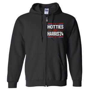 Hotties For Kamala Harris 2024 Full Zip Hoodie