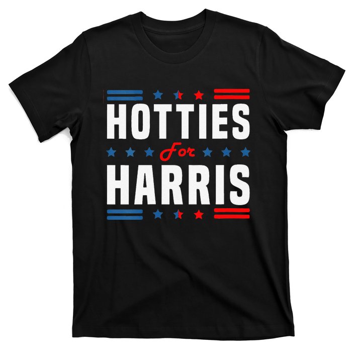 Hotties For Kamala Harris Sarcastic T-Shirt