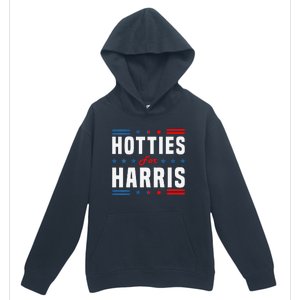 Hotties For Kamala Harris Sarcastic Urban Pullover Hoodie