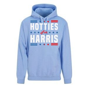 Hotties For Kamala Harris Sarcastic Unisex Surf Hoodie