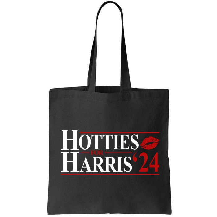 Hotties For Kamala Harris 2024 Smooch Lip Funny Politcal Bag