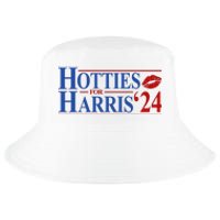 Hotties For Kamala Harris 2024 Smooch Lip Funny Politcal Cool Comfort Performance Bucket Hat