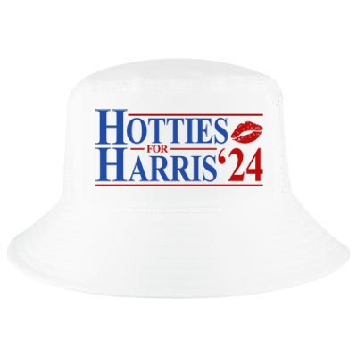 Hotties For Kamala Harris 2024 Smooch Lip Funny Politcal Cool Comfort Performance Bucket Hat