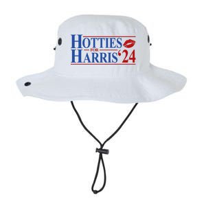 Hotties For Kamala Harris 2024 Smooch Lip Funny Politcal Legacy Cool Fit Booney Bucket Hat