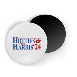 Hotties For Kamala Harris 2024 Smooch Lip Funny Politcal Magnet