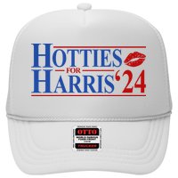 Hotties For Kamala Harris 2024 Smooch Lip Funny Politcal Hat