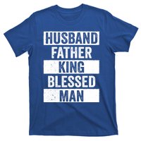 Husband Father King Blessed Dope Dad Cool Gift Black History Meaningful Gift T-Shirt