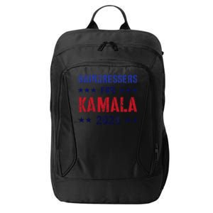 Hairdressers For Kamala 2024 Election Joyful Warrior City Backpack