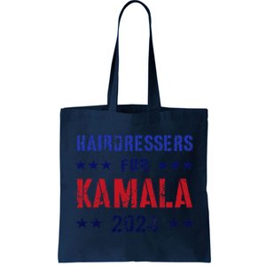 Hairdressers For Kamala 2024 Election Joyful Warrior Tote Bag