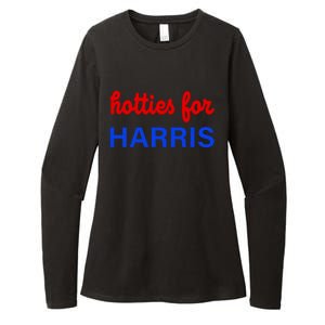 Hotties For Kamala Harris 2024 Womens CVC Long Sleeve Shirt