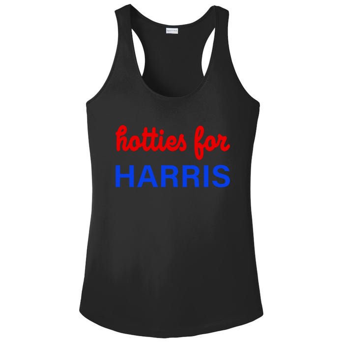 Hotties For Kamala Harris 2024 Ladies PosiCharge Competitor Racerback Tank