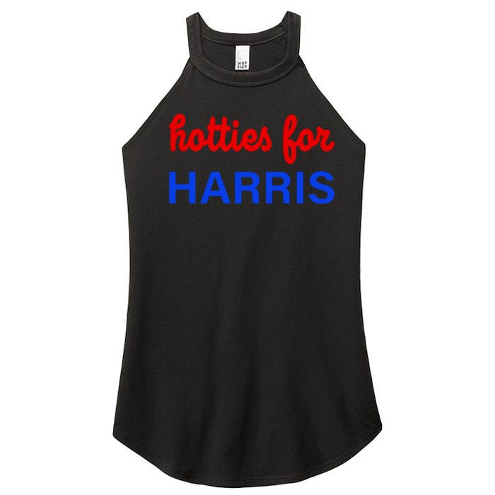 Hotties For Kamala Harris 2024 Women's Perfect Tri Rocker Tank