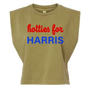 Hotties For Kamala Harris 2024 Garment-Dyed Women's Muscle Tee